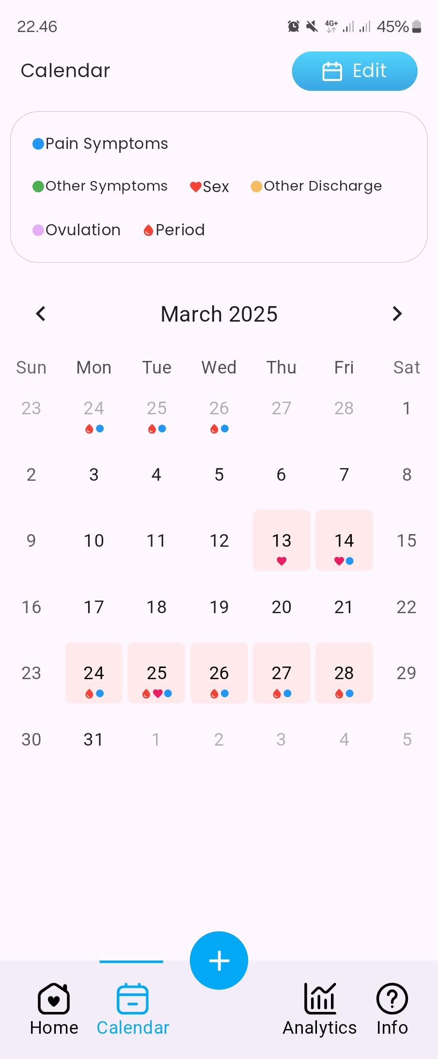 Nelya Calendar View